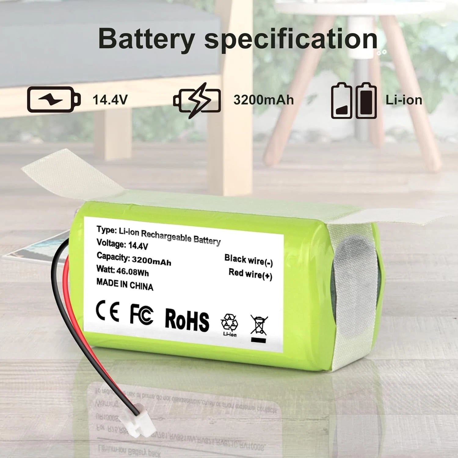 Model RVBAT850, suitable for two-prong plugs, not suitable for three-prong plugs 07FC0E-D4 - KOEEK