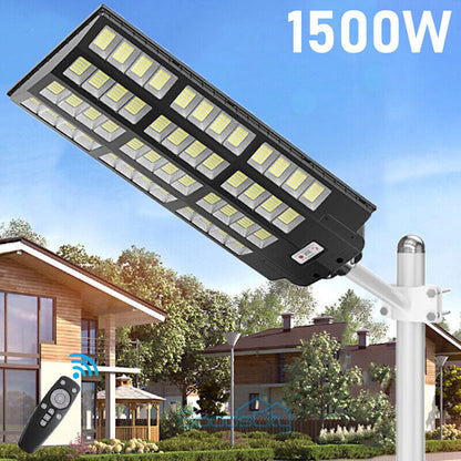 new Outdoor Solar Street Light Motion Sensor Lamp Commercial Dusk To Dawn Road Lamp