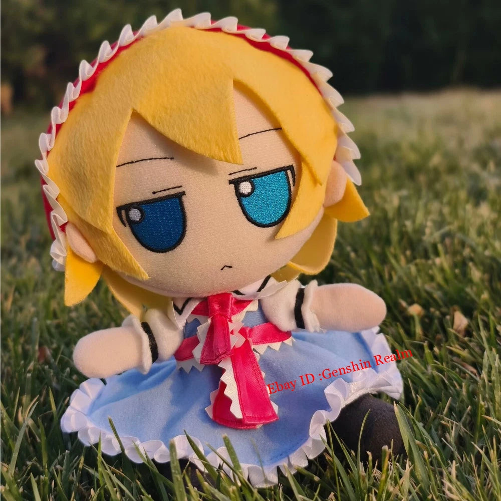 Anime Touhou Project Fumo Series Alice Margatroid Plush Doll Cartoon Gift 20cm 07FC0E-D4 - KOEEK