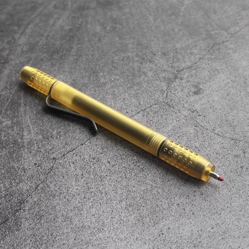 EDC Ultem PEI Pocket Pen Magnetic Suction Cap Signature Pen Portable Ball Pen 07FC0E-D4 - KOEEK