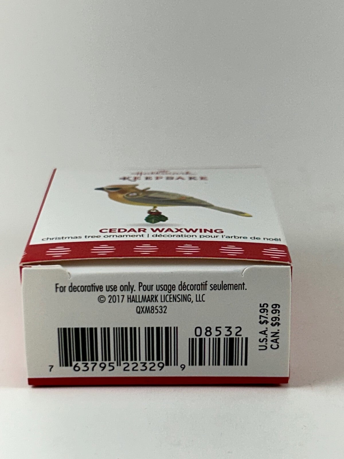 - 2017 Beauty of Birds - Cedar Waxwing - Hallmark MINIATURE Ornament HALLMARK - KOEEK