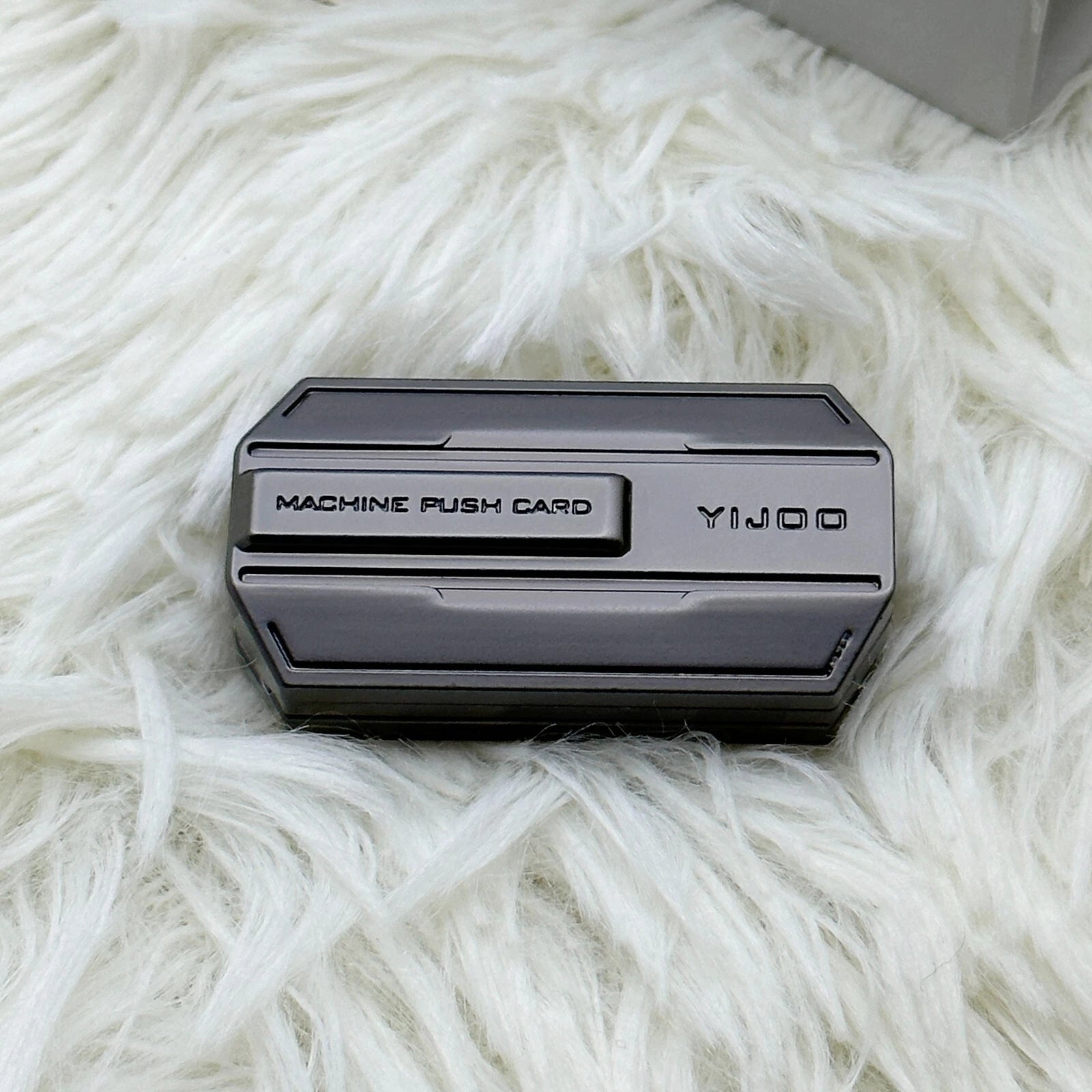 Push Card Pulse Coin Luminous EDC Magnetic Decompression Artifact Metal Toy Gift 07FC0E-D4 - KOEEK