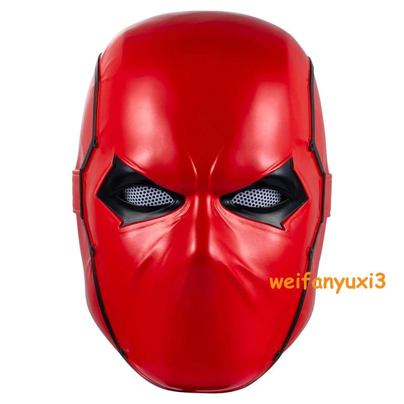 Halloween Red Hood Mask Cosplay Batman Superhero 1/1 Helmet Marvel Wearable 07FC0E-D4 - KOEEK