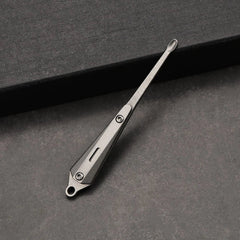 Large Titanium Alloy Earwax Cleaner Ear Pick Wax Remover EDC Spoon Clean Health 07FC0E-D4 - KOEEK