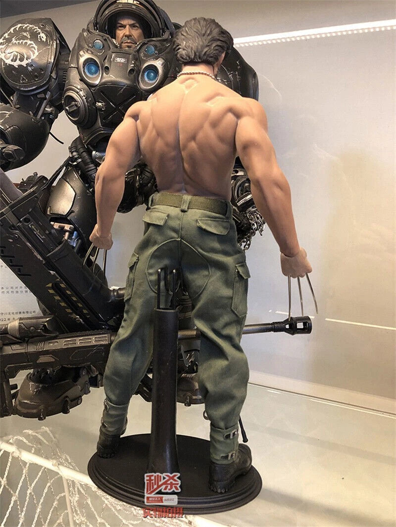 1/6 X-Men Wolverine Logan Hugh Jackman Figure Model DIY Kit Collectible Doll Toy 07FC0E-D4 - KOEEK