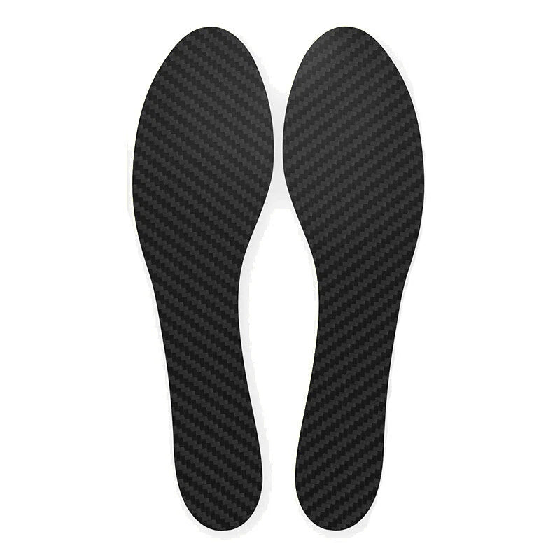 1.3mm Thickness 1 Pair Carbon Fiber Insole Shoe-Pad for Soccer Basketball Boots 07FC0E-D4 - KOEEK