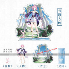 Anime Honkai: Star Rail Cyrene Deluxe Acrylic Desktop Stand Figure Collection 07FC0E-D4 - KOEEK