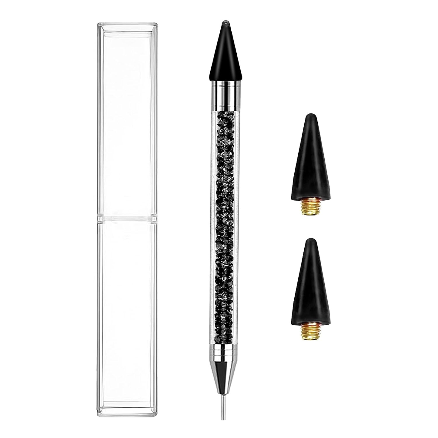 ny Rhinestone Picker Tool Diamond Gems Painting Pen Akryl Krystal Perler Håndtag Rh