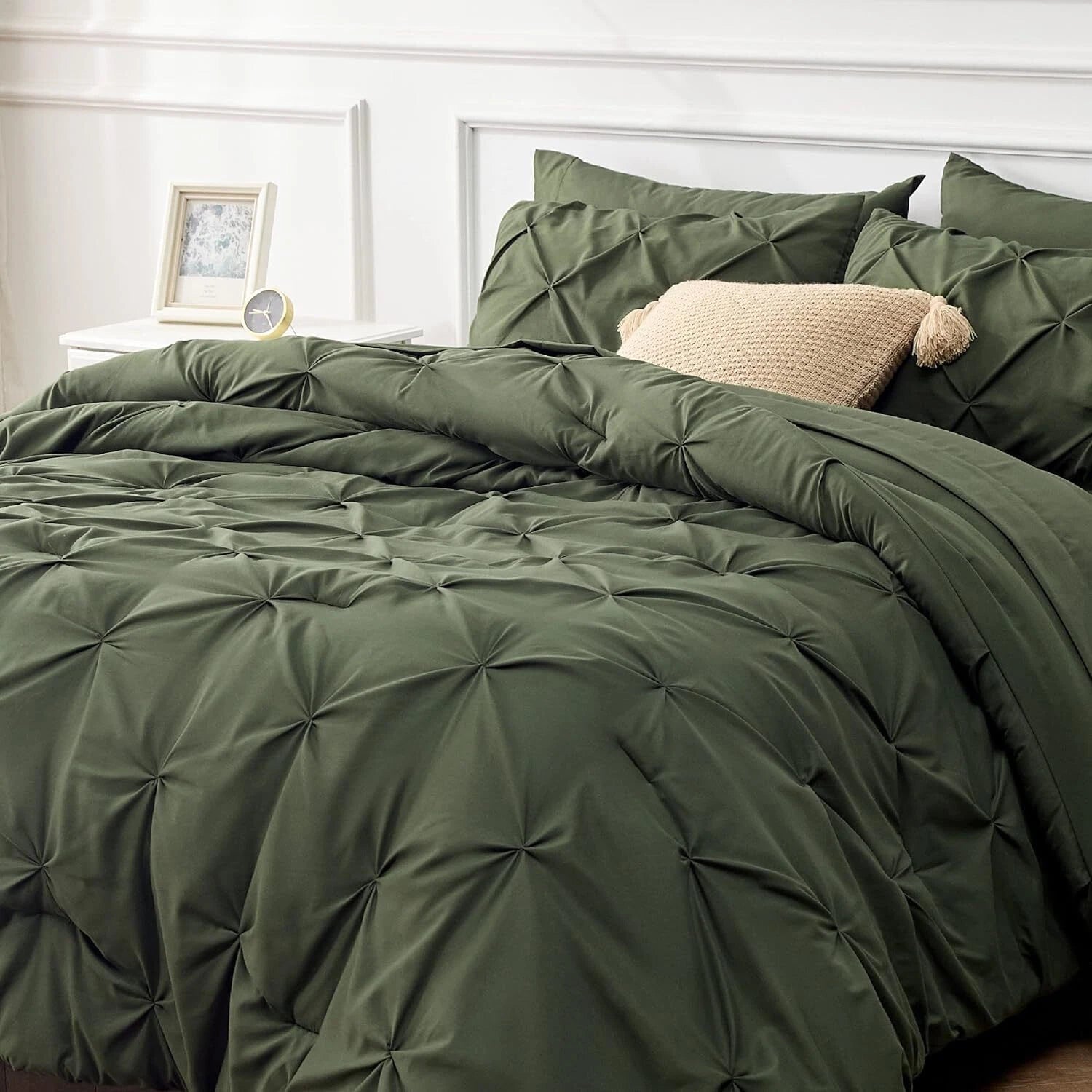 King Size Bed Comforter Set - King Size Bedding Set 7 pcs 07FC0E-D4 - KOEEK