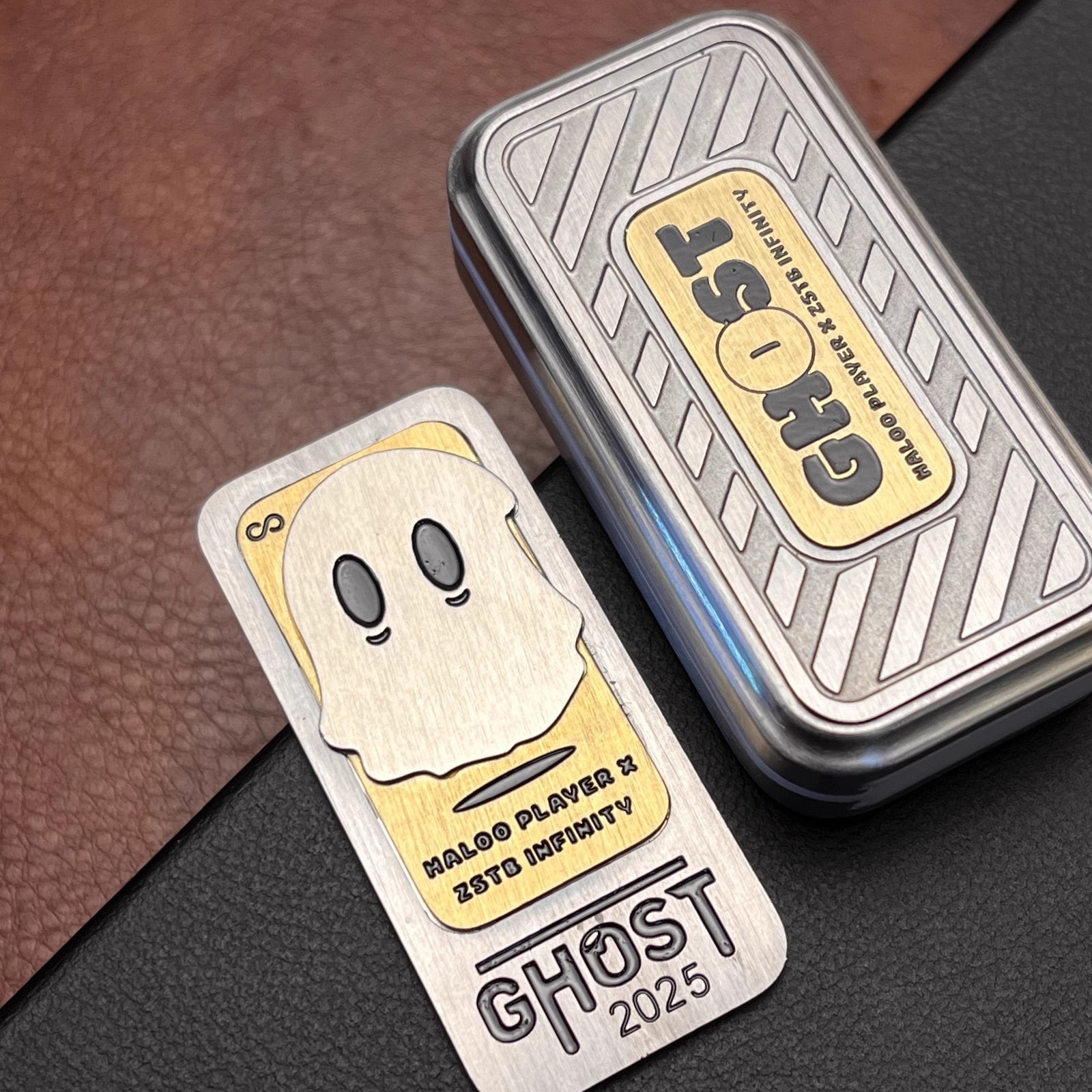 EDC 2025  Mechanical Ghost Dense Touch Direct Push Slider Stress Relief Toy 07FC0E-D4 - KOEEK