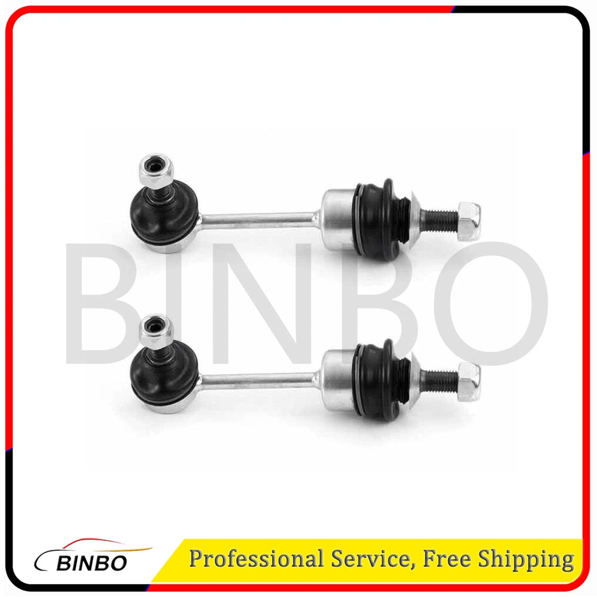 2PCS Rear Stabilizer Sway Bar End Link for BMW E64 E63 E61 E60 M5 M6 33506781540 07FC0E-D4 - KOEEK