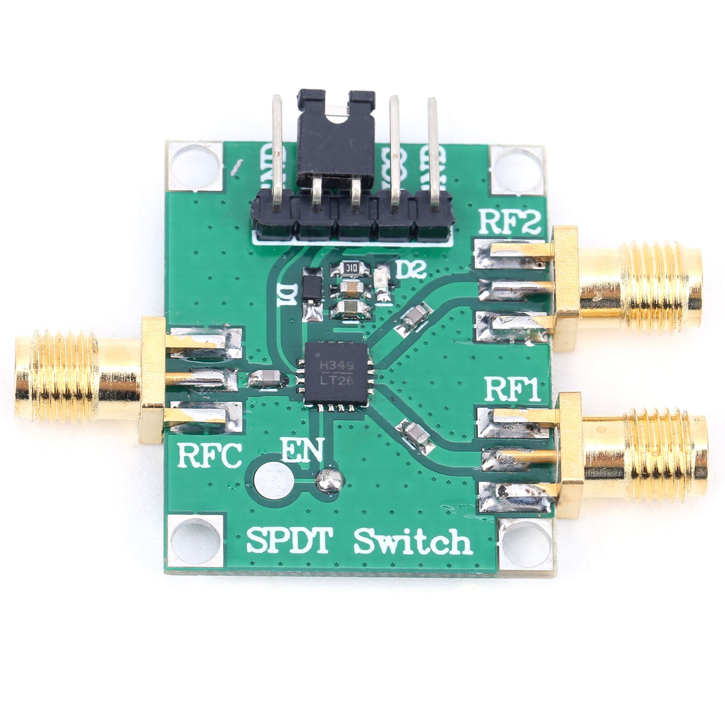 new 3V‑5V RF Switch Module Single-Pole 2 Throw Board 50Ohms Impedance SMA Interface koeek - KOEEK