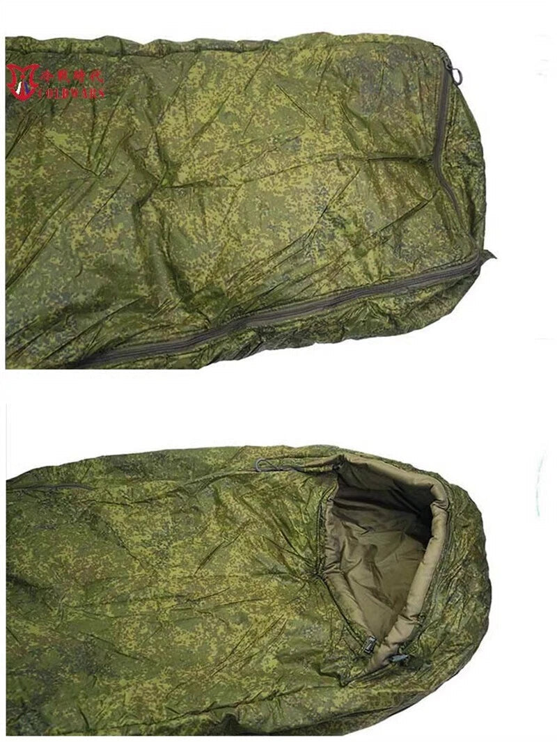 Russian Army Sleeping Bag EMR Insulated Hunting Outdoor Hiking Cold-proof 07FC0E-D4 - KOEEK
