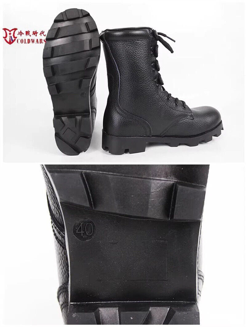 Russian DPR Men Motorcycle Combat Boots Military Boots Ankle Leather Shoes Boots 07FC0E-D4 - KOEEK