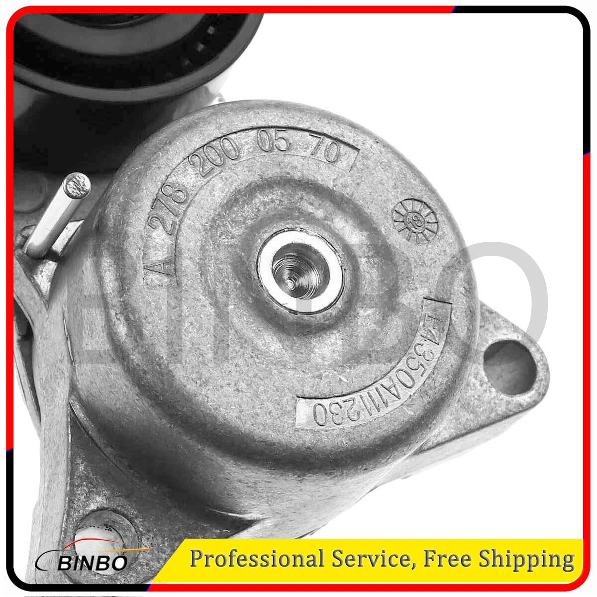Belt Tensioner Assembly for Mercedes-Benz W204 W212 E550 E63 AMG ML550 S63 AMG 07FC0E-D4 - KOEEK