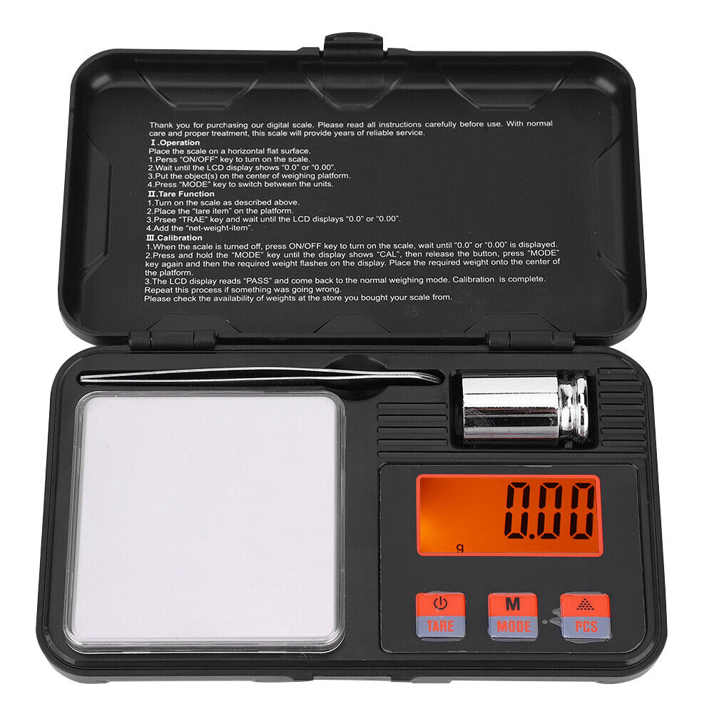 new 200g 0.01g Accuracy LCD Display Mini Electronic Digital Pocket Scale Instrument koeek - KOEEK