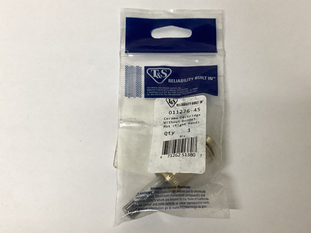 T&S Brass 011276-45 Hot Ceramic Cartridge Assembly