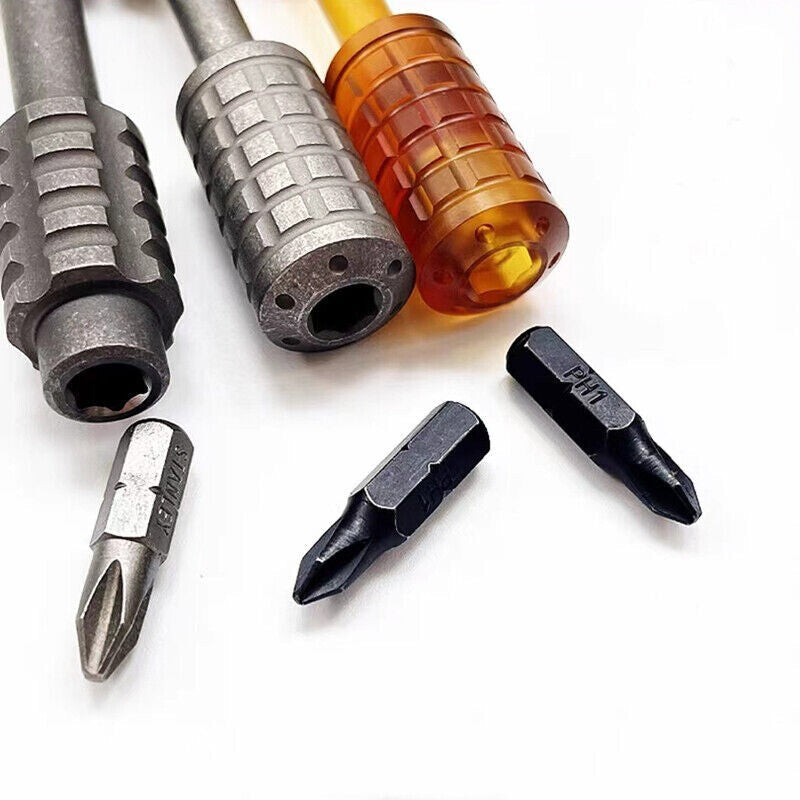 Titanium Alloy PEI Tool for 1/4" Screwdriver Head w/ Stress Relieve Toy EDC Tool 07FC0E-D4 - KOEEK
