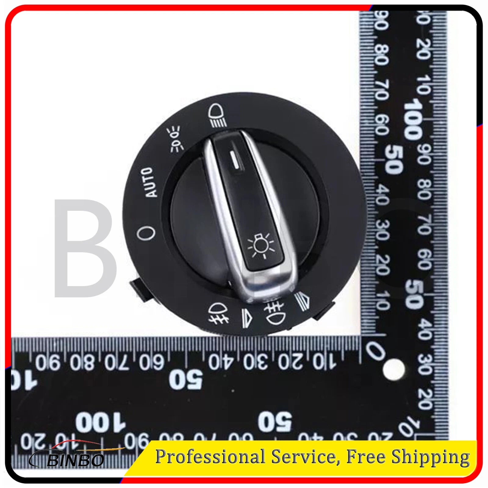 Headlight Fog Light Switch For 2005-2015 AUDI A6 Q7 S6 4F1941531E 07FC0E-D4 - KOEEK