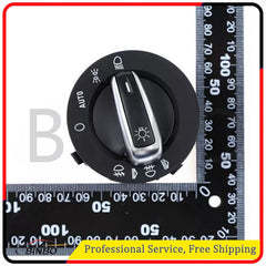 Headlight Fog Light Switch For 2005-2015 AUDI A6 Q7 S6 4F1941531E 07FC0E-D4 - KOEEK