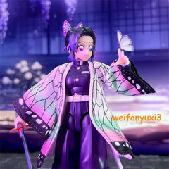 1/12 Outfit Coat Cape Wired Haori Clothes For shf Kochou Shinobu 6'' Figure Doll 07FC0E-D4 - KOEEK