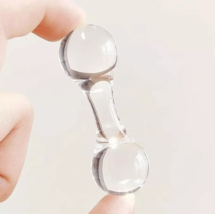 Transparent PC Knuckle Fidget Toy Finger Knucklebone Skill Toy Begleri EDC Gift 07FC0E-D4 - KOEEK