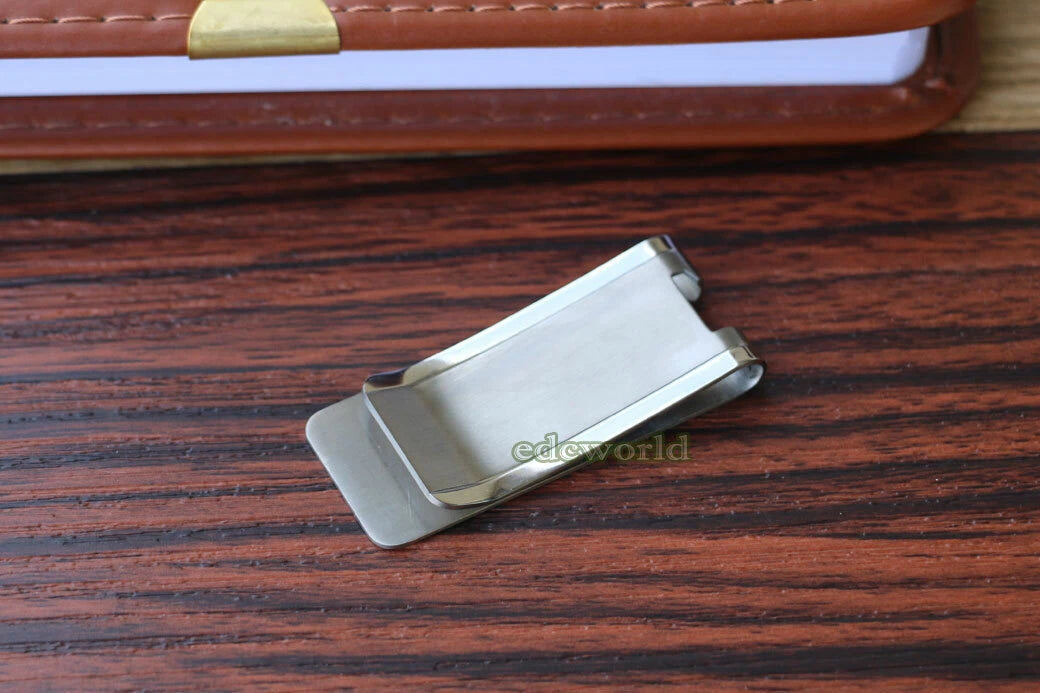 Titanium Ti Money Clip Wallet Metal Credit Card Cash Holder Bottle Opener EDC 07FC0E-D4 - KOEEK