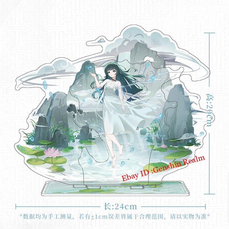 Anime Zenless Zone Zero Qingyi Deluxe Acrylic Desktop Stand Figure Collection 07FC0E-D4 - KOEEK