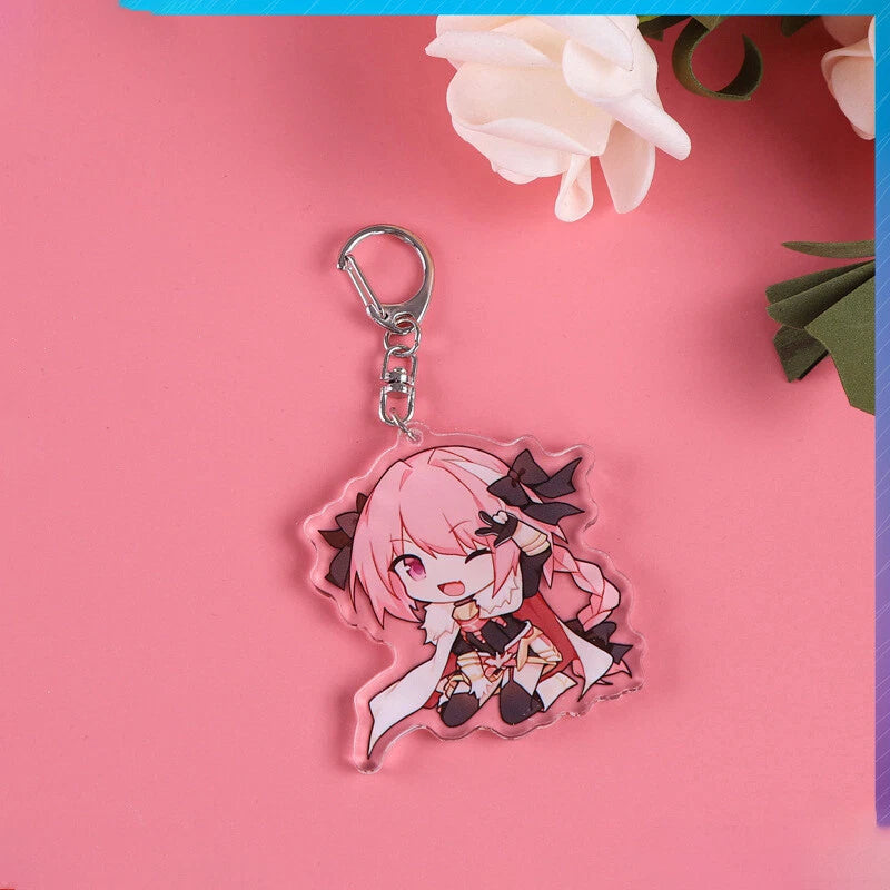 Anime Fate Fgo Astolfo Cell Accessories Bag Pendant Keyring Gift 07FC0E-D4 - KOEEK