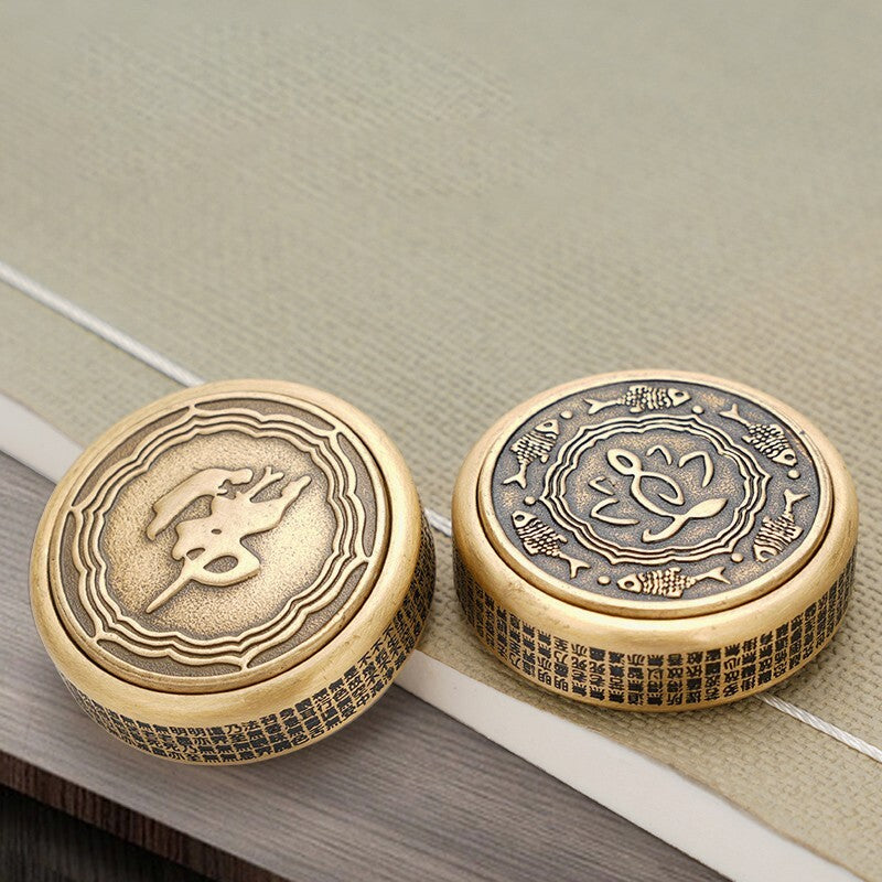 Fidget Spinner Zen Buddha Hand Spinner Stress Relief Gifts Metal EDC Fidget Toys 07FC0E-D4 - KOEEK