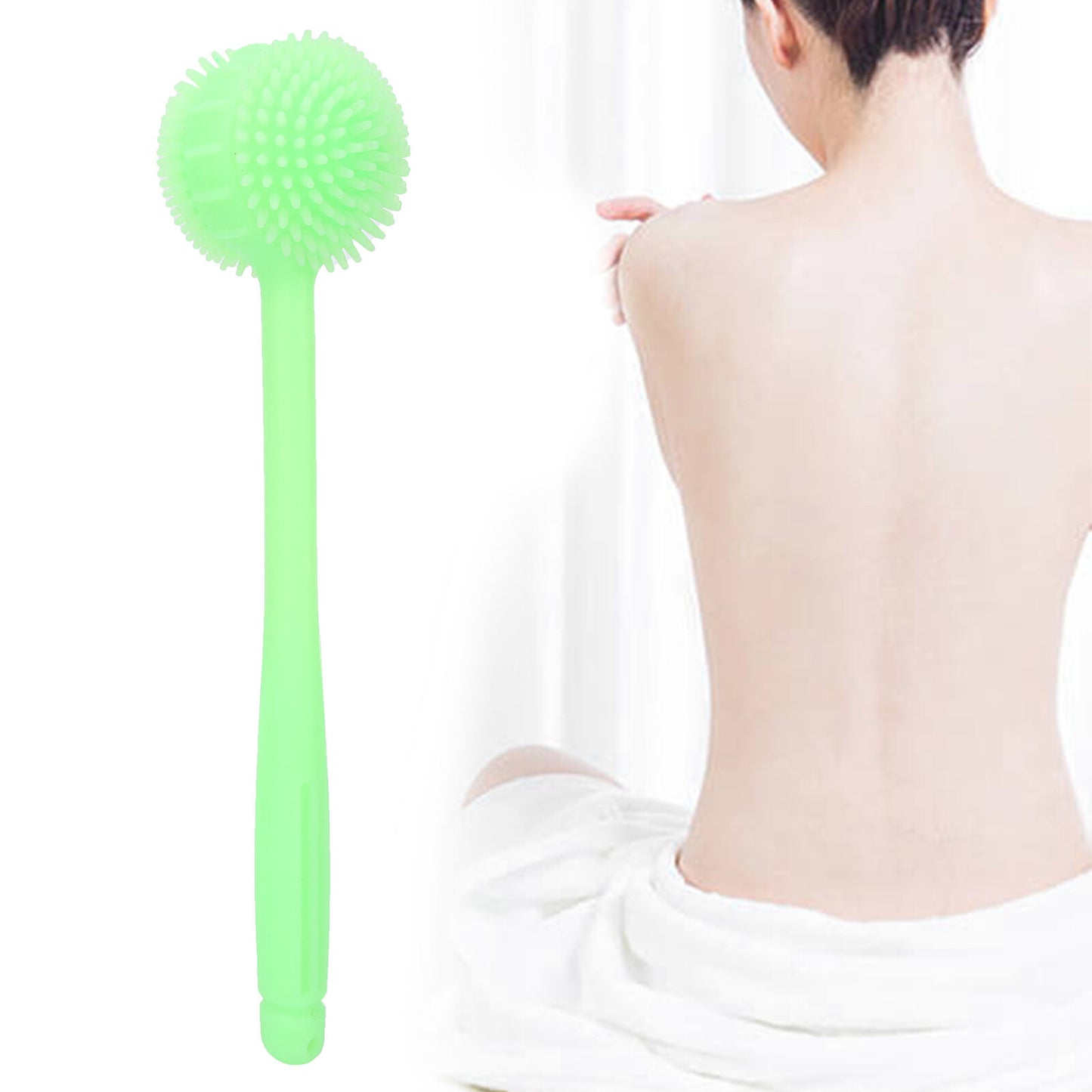 new Massage Hammer Long Hammer Back Massager For Back Relief(Green )(Green ) HGF koeek - KOEEK