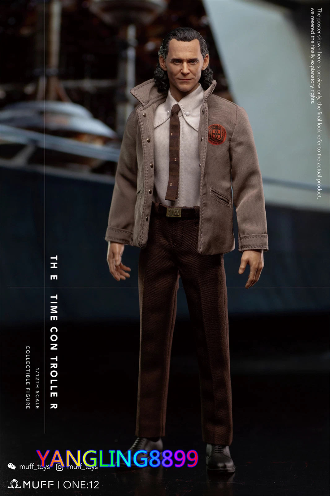 MUFF TOYS 1/12 Loki The Time Controller Action Figure MF-02 Collect Toy Stocked! MUFF_TOYS - KOEEK