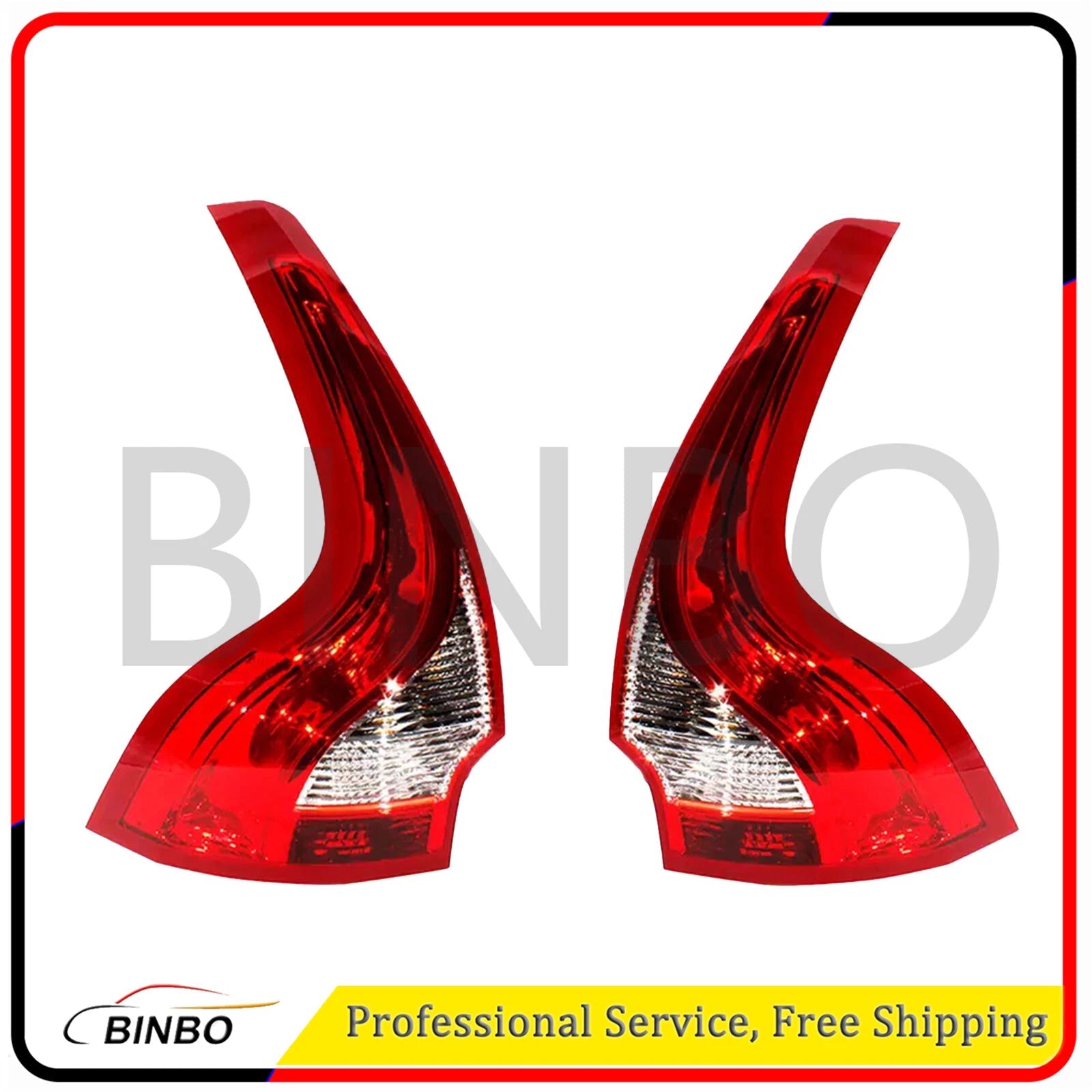 Tail Lights Pair For 11-17 Volvo XC60 31323034 31323035 07FC0E-D4 - KOEEK