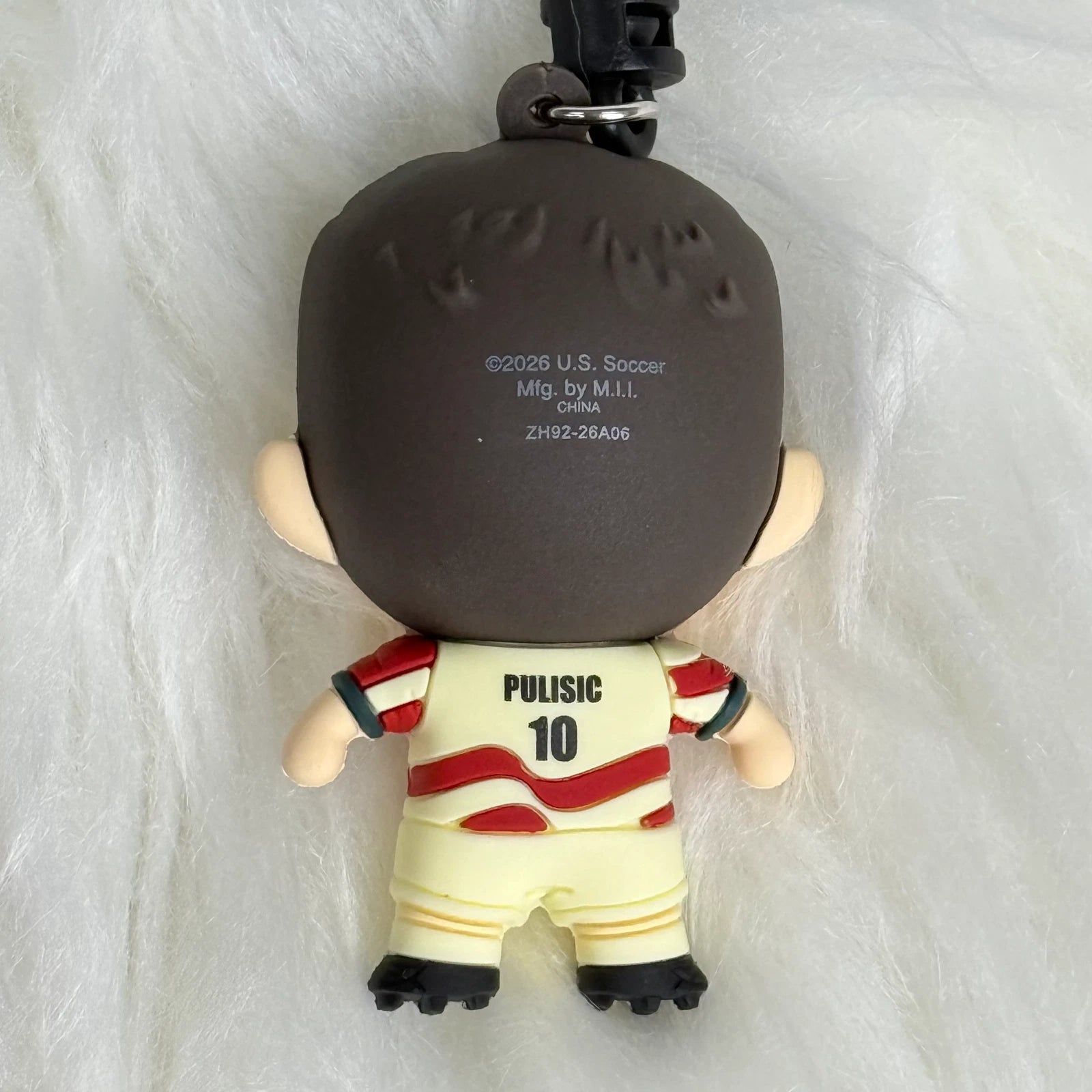 2026 Christian Pulisic #10 USMNT Soccer Team 3D Bag Clip Collectible Keychain 07FC0E-D4 - KOEEK