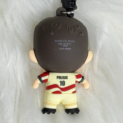 2026 Christian Pulisic #10 USMNT Soccer Team 3D Bag Clip Collectible Keychain 07FC0E-D4 - KOEEK