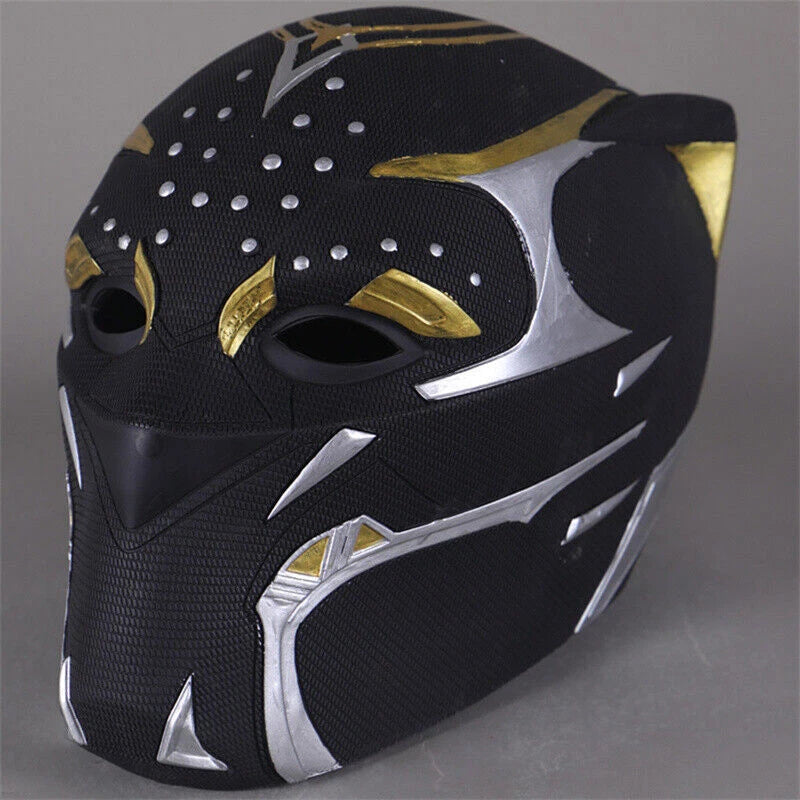Black Panther：wakanda Forever Cosplay Game Halloween Helmet Mask Carnival Props 07FC0E-D4 - KOEEK