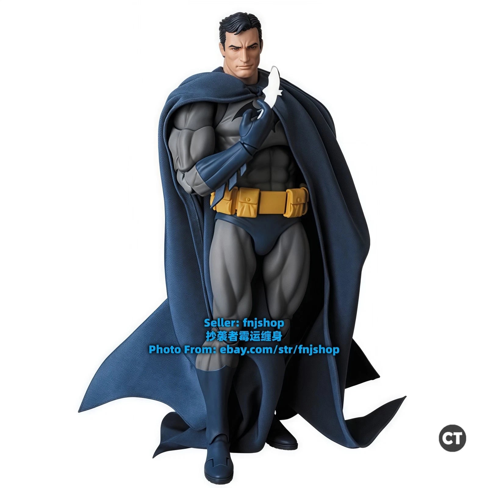 Hot- CT Toys Hush Batman No.105 Blue Ver. 1/12 Action Figure Boxed (US STOCK) CT_TOYS - KOEEK