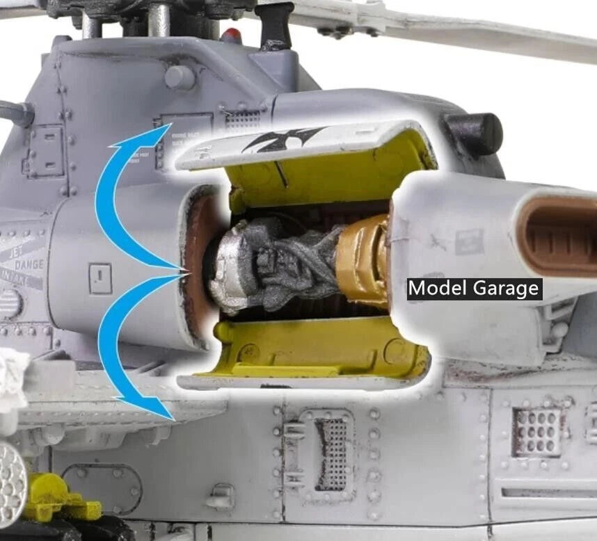 1/72 Built Finished Forces of Valor FOV USMC Bell AH-1Z 'Viper' Helicopter Model FORCES_OF_VALOR - KOEEK