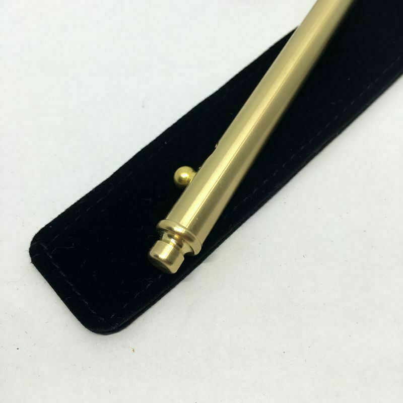 EDC Brass Bolt Gel Pen Ballpoint Rollerball Signature Pens Office Stationery 07FC0E-D4 - KOEEK