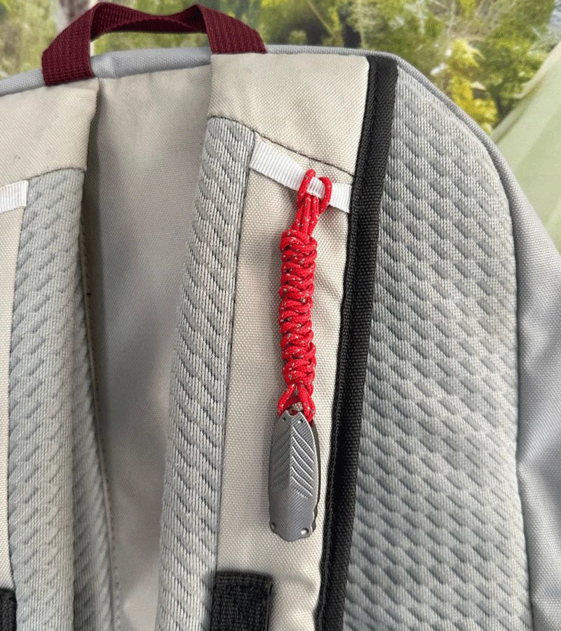 Titanium Safety Whistle Emergency Whistle Necklace Outdoor Hiking Survival EDC 07FC0E-D4 - KOEEK