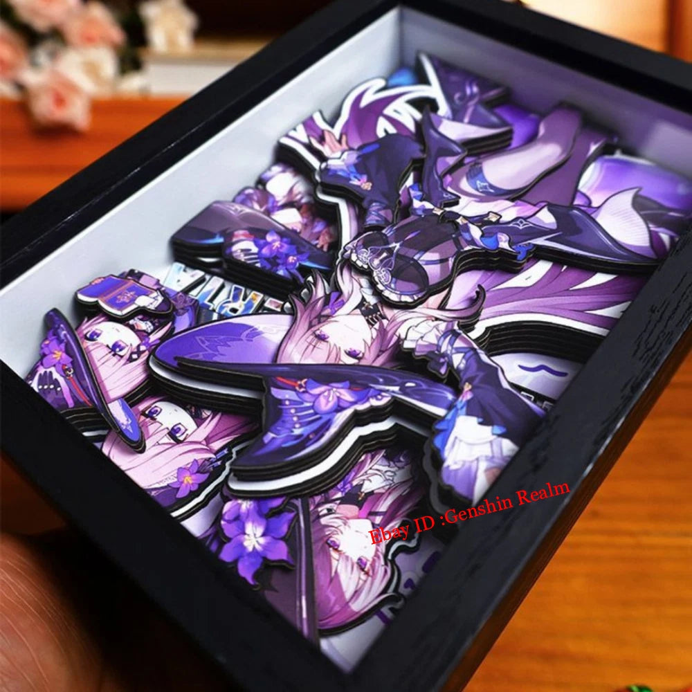 Anime Honkai: Star Rail Herta Acrylic 3D Decorative Painting Collection Gift 07FC0E-D4 - KOEEK