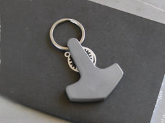 Titanium Keychain Necklace Pendant Knife Lanyard Bead EDC Charm Zipper Pull 07FC0E-D4 - KOEEK