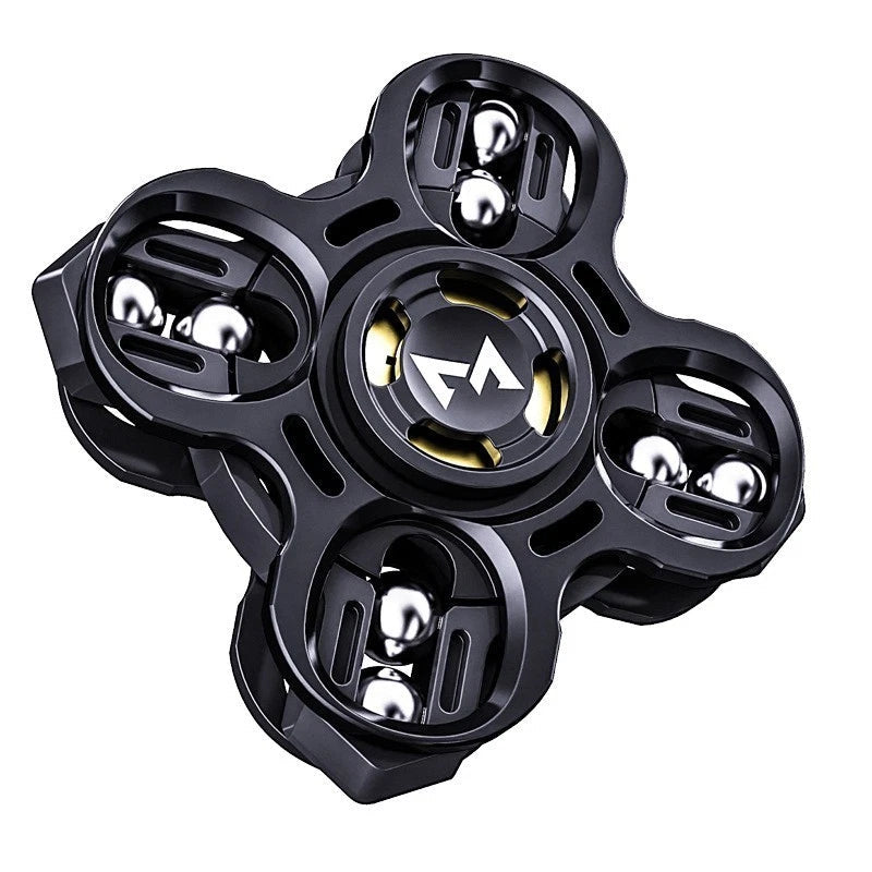 Stylish Rotating Linkage EDC Hand Spinner Alloy Fidget Spinner Office Gadgets 07FC0E-D4 - KOEEK