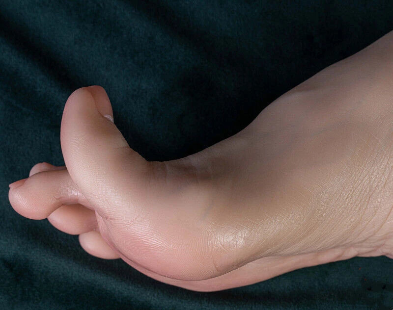 1PAI LIfelike Silicone Female Mannequin Foot Model Shoes Display Model Prop EU40 07FC0E-D4 - KOEEK