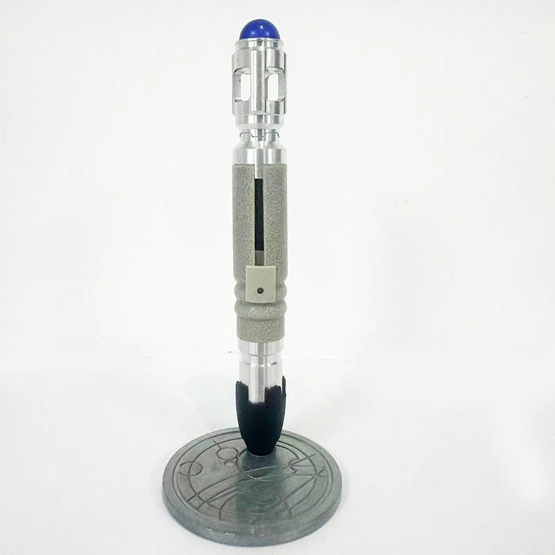 US STOCK! 10th Doctor Who Metal Sonic Screwdriver Scalable LED Replica Prop Gift 07FC0E-D4 - KOEEK