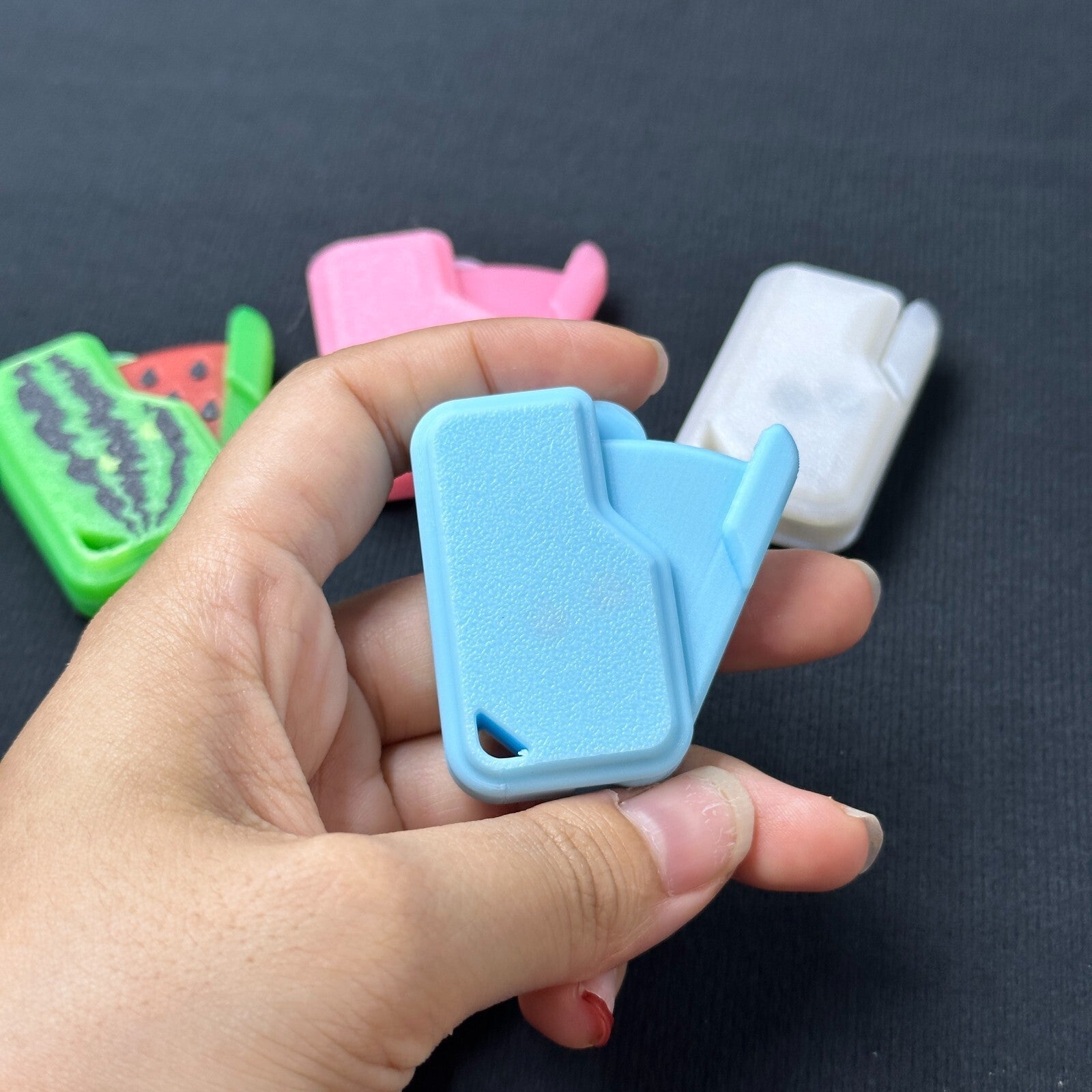 Fidget Slider 3D Printing Stress Relief For Adults EDC Ultra light Desk Toy Gift 07FC0E-D4 - KOEEK