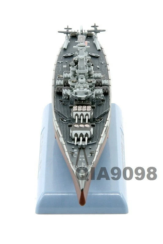 1:1000 Scale USS Alabama BB-60 Battleship Metal + Plastic Ship Model 07FC0E-D4 - KOEEK