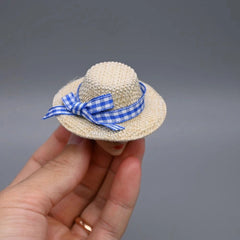 1/6 Scale Round Brim Straw Hat Beach Hat Sun Hat Model For 12" Action Figures 07FC0E-D4 - KOEEK