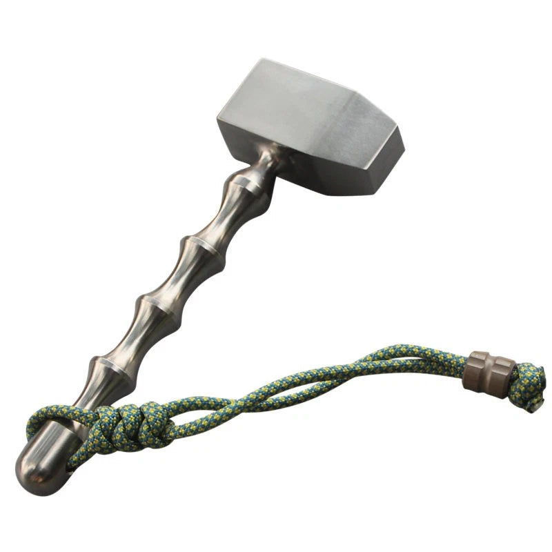 EDC Hammer TC4 Titanium Alloy Compact Survival Tool Camping Hiking Mini Hammer 07FC0E-D4 - KOEEK