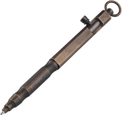 Solid Brass Bolt Action Pen Pocket EDC Signature Ballpoint collectible Gel Pen 07FC0E-D4 - KOEEK